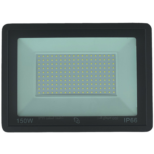 پروژکتور 150 وات زرین سیمای البرز مدل Z150-SMD مهتابی
